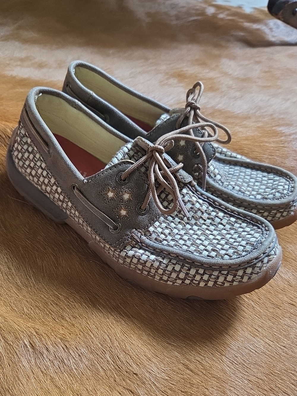Womens Twisted X Driving Moc Sz 7.5